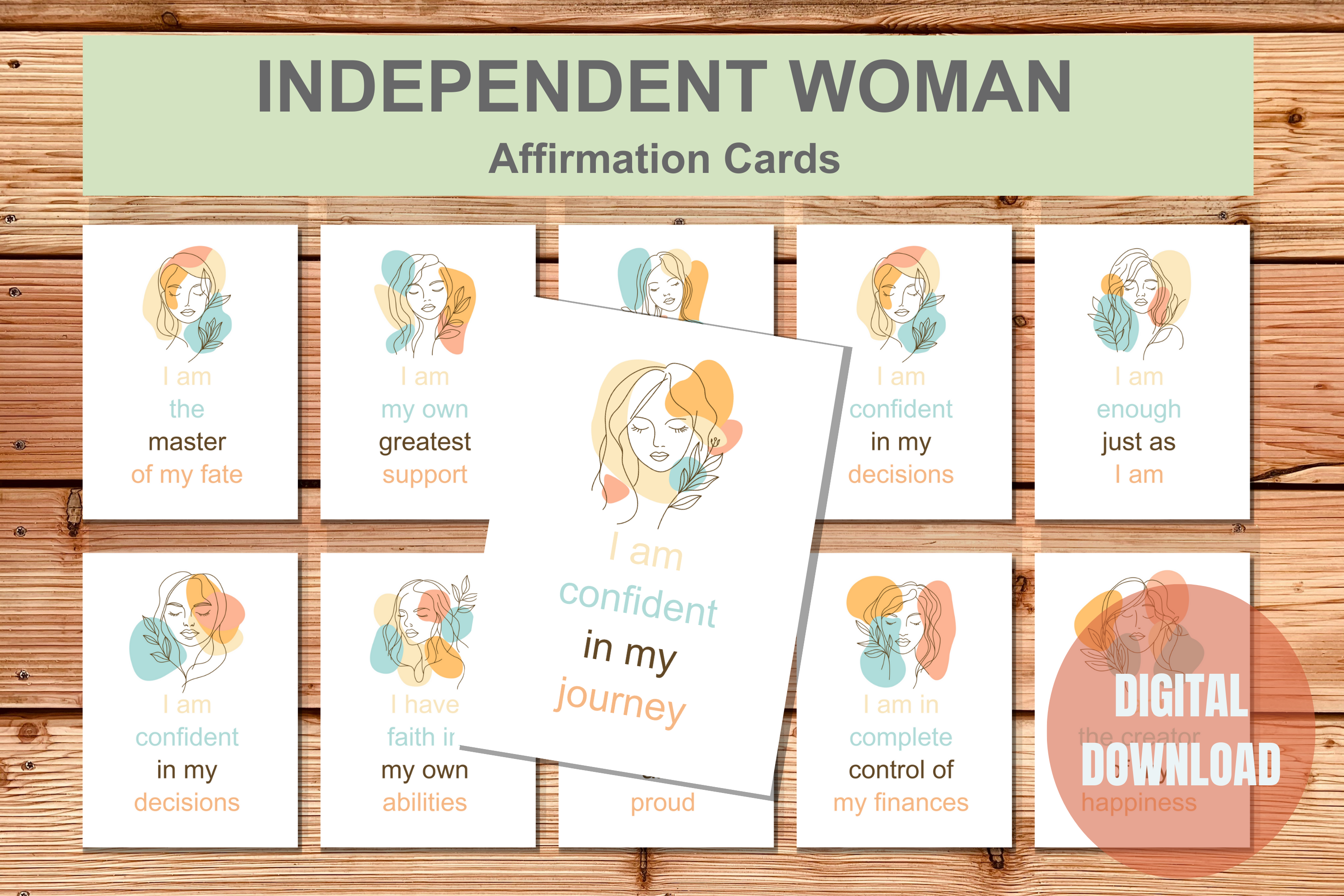 Independent Woman - Mockup 1